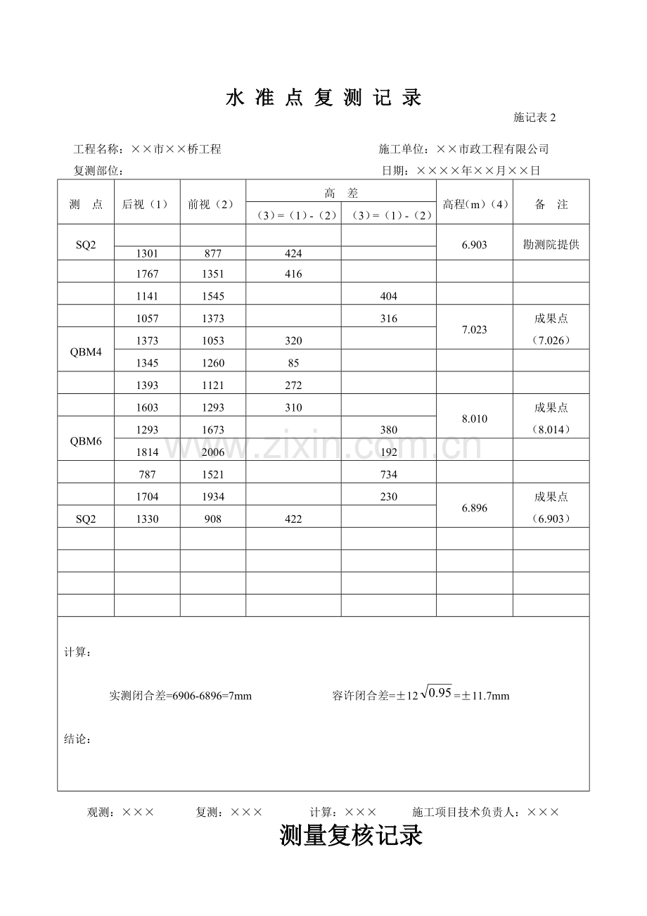 市政工程施记表施工记录及具体填写方法全.doc_第3页