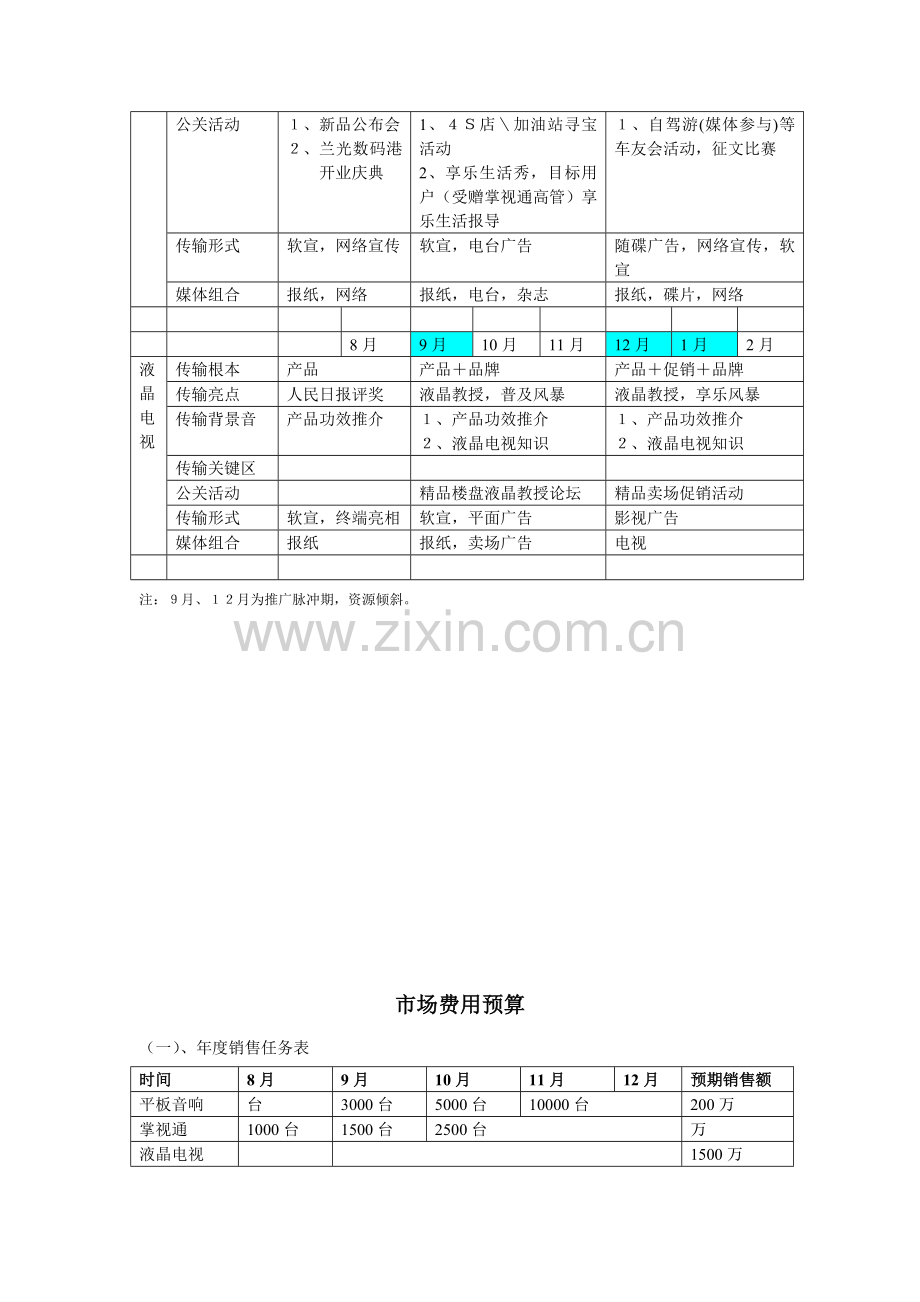 品牌新品市场推广策划方案样本.doc_第3页