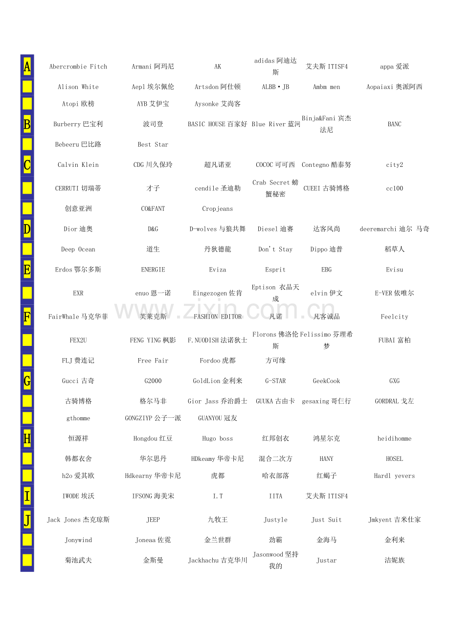 男装品牌名称大全.doc_第2页