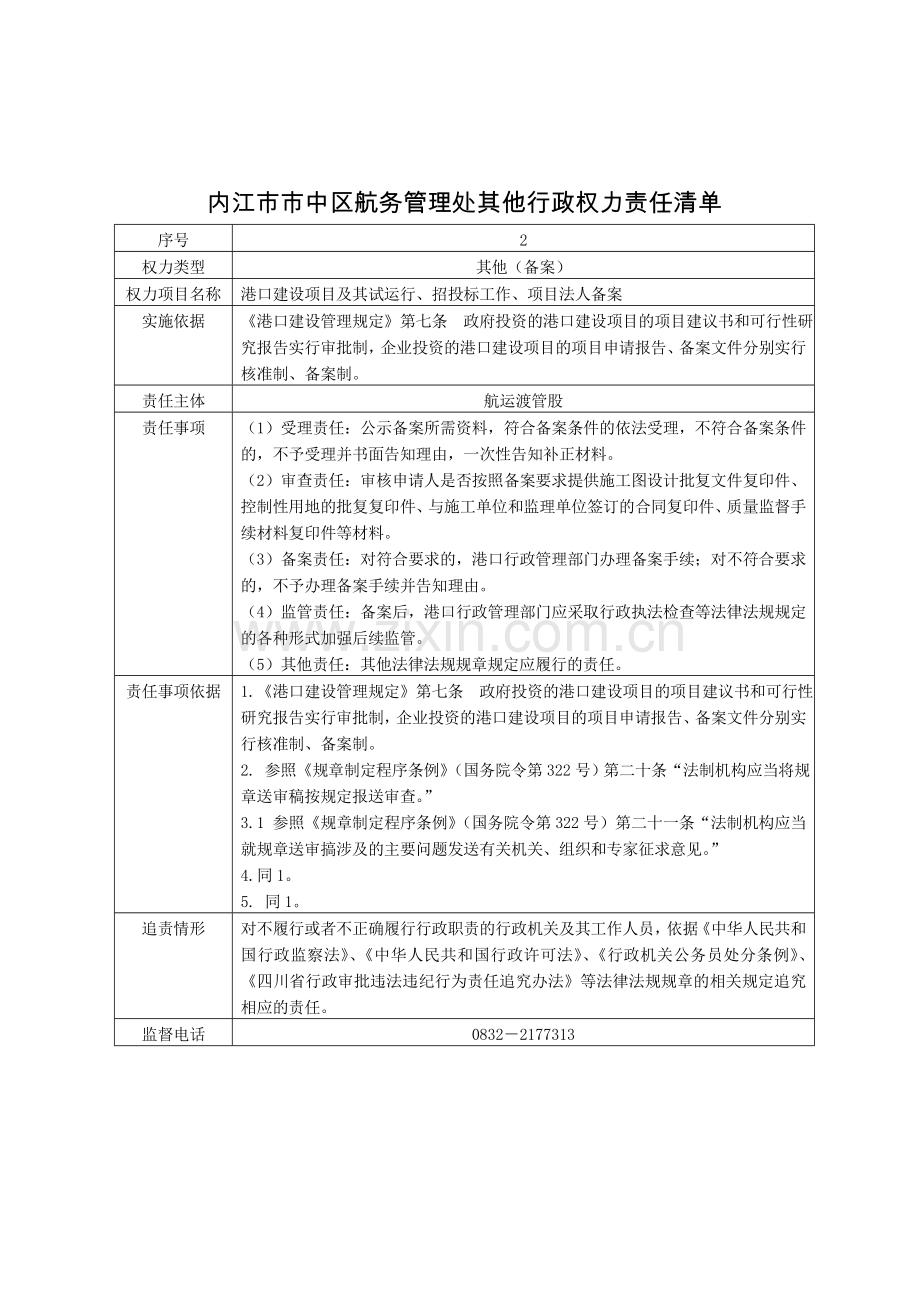 内江中区航务管理处其他行政权力责任清单.doc_第1页