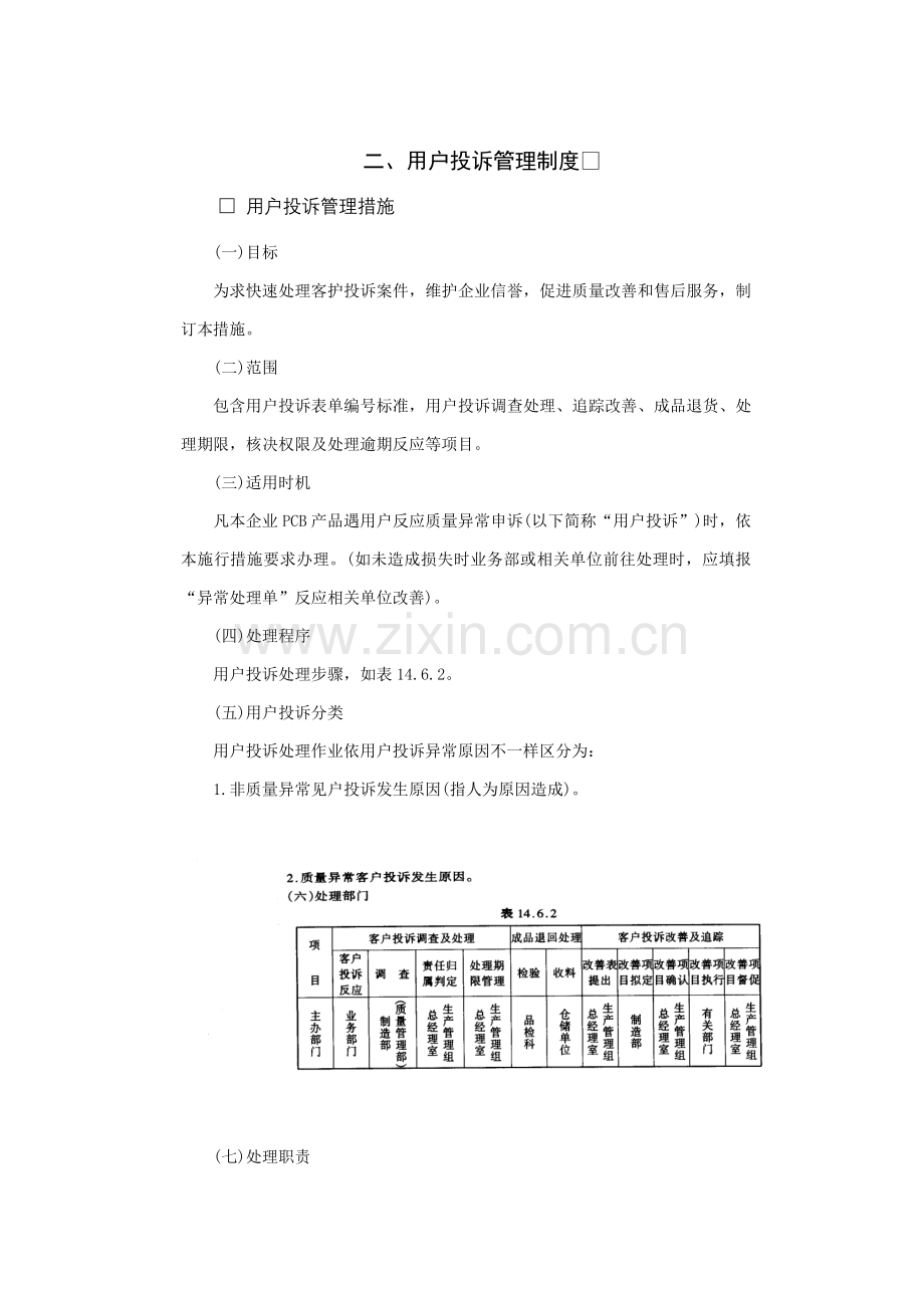 公司客户投诉管理制度样本.doc_第1页