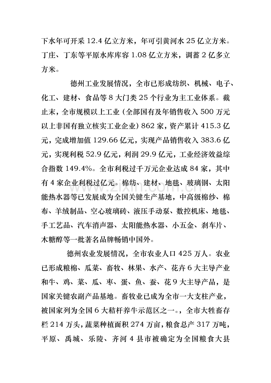 德州房地产项目市场调研报告样本.doc_第2页