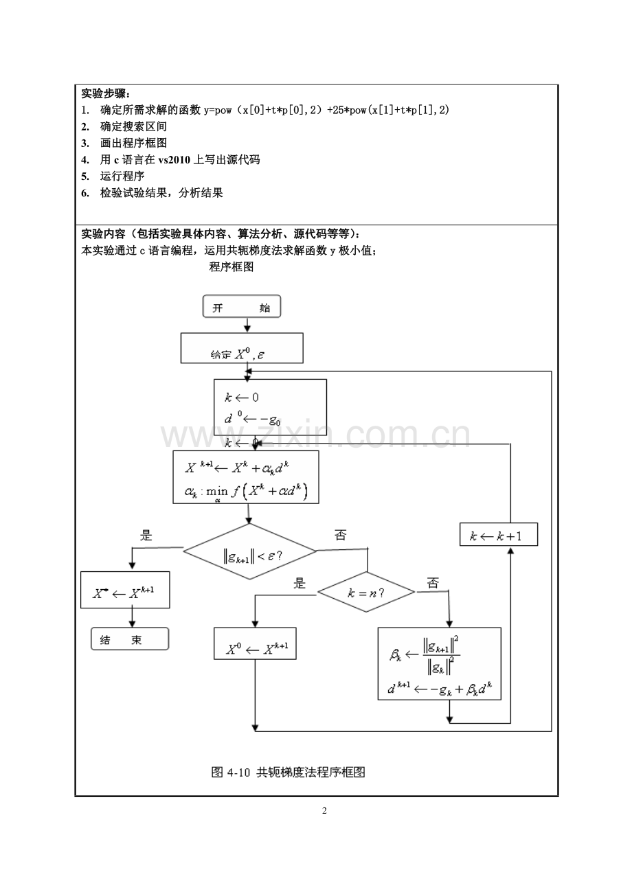 共轭梯度法机械优化设计.doc_第3页