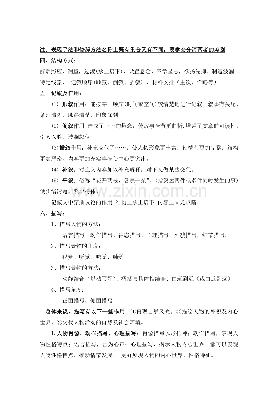 高中语文阅读理解答题方法分析.doc_第2页