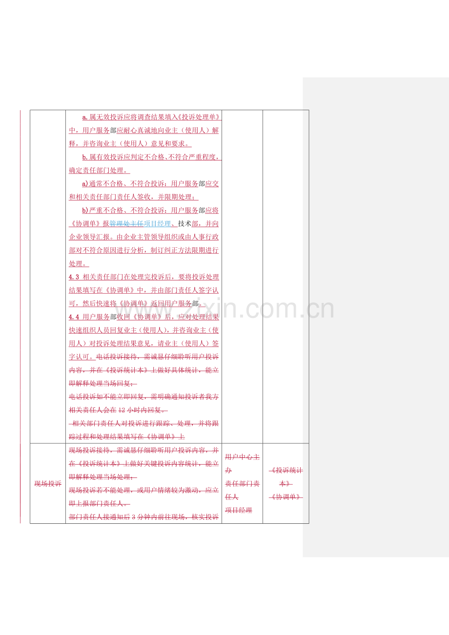 客户投诉作业指导书样本.doc_第2页