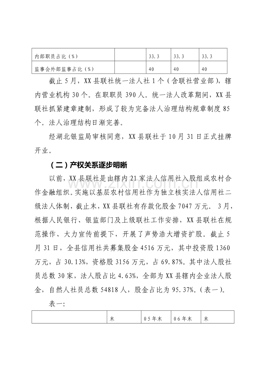 县联社产权结构和管理体制调研报告样本.doc_第3页