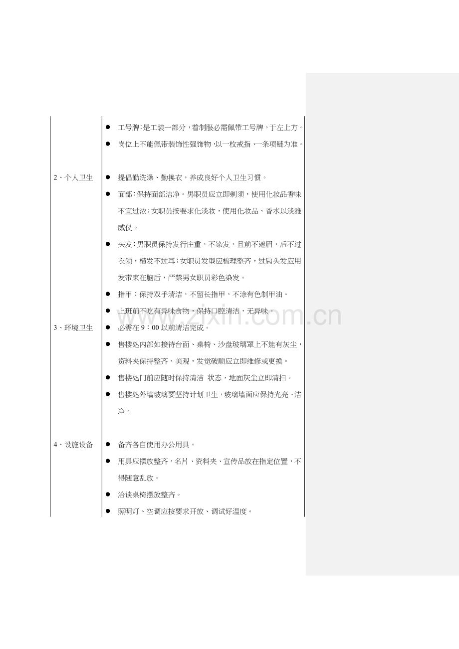 企业项目销售现场接待制度样本.doc_第2页