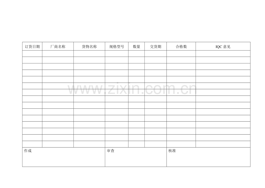 供应商质量体系要求手册样本.doc_第1页