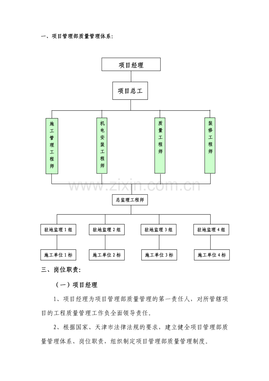 项目部质量管理体系统一版.doc_第2页