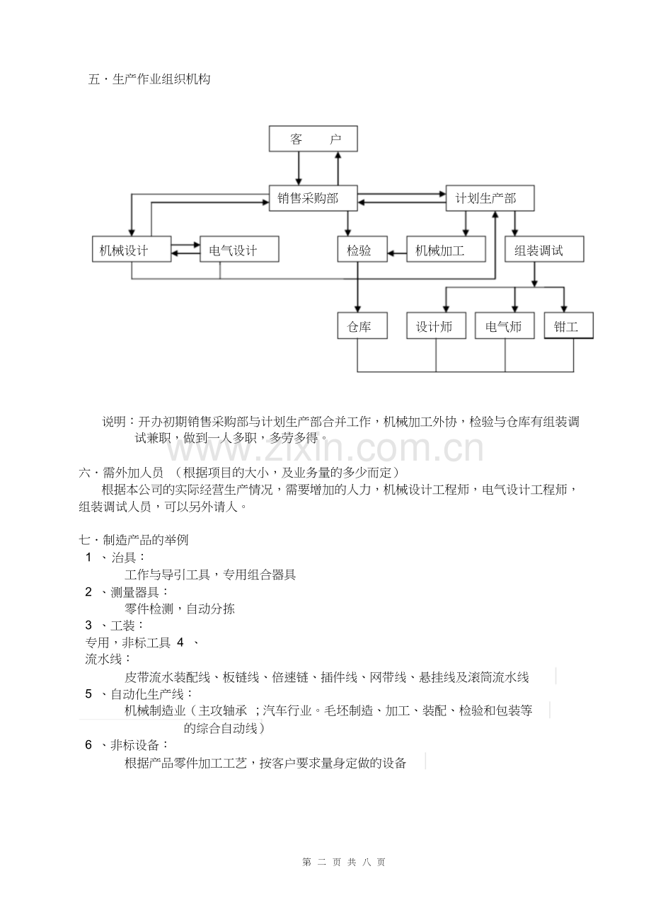 创自动化设备制造企业计划书.doc_第3页