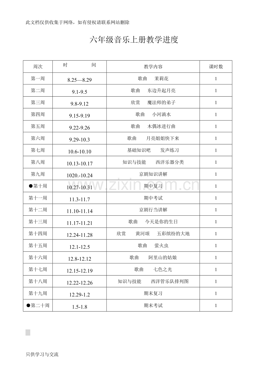 人音版小学音乐六年级上册教案讲课稿.doc_第2页