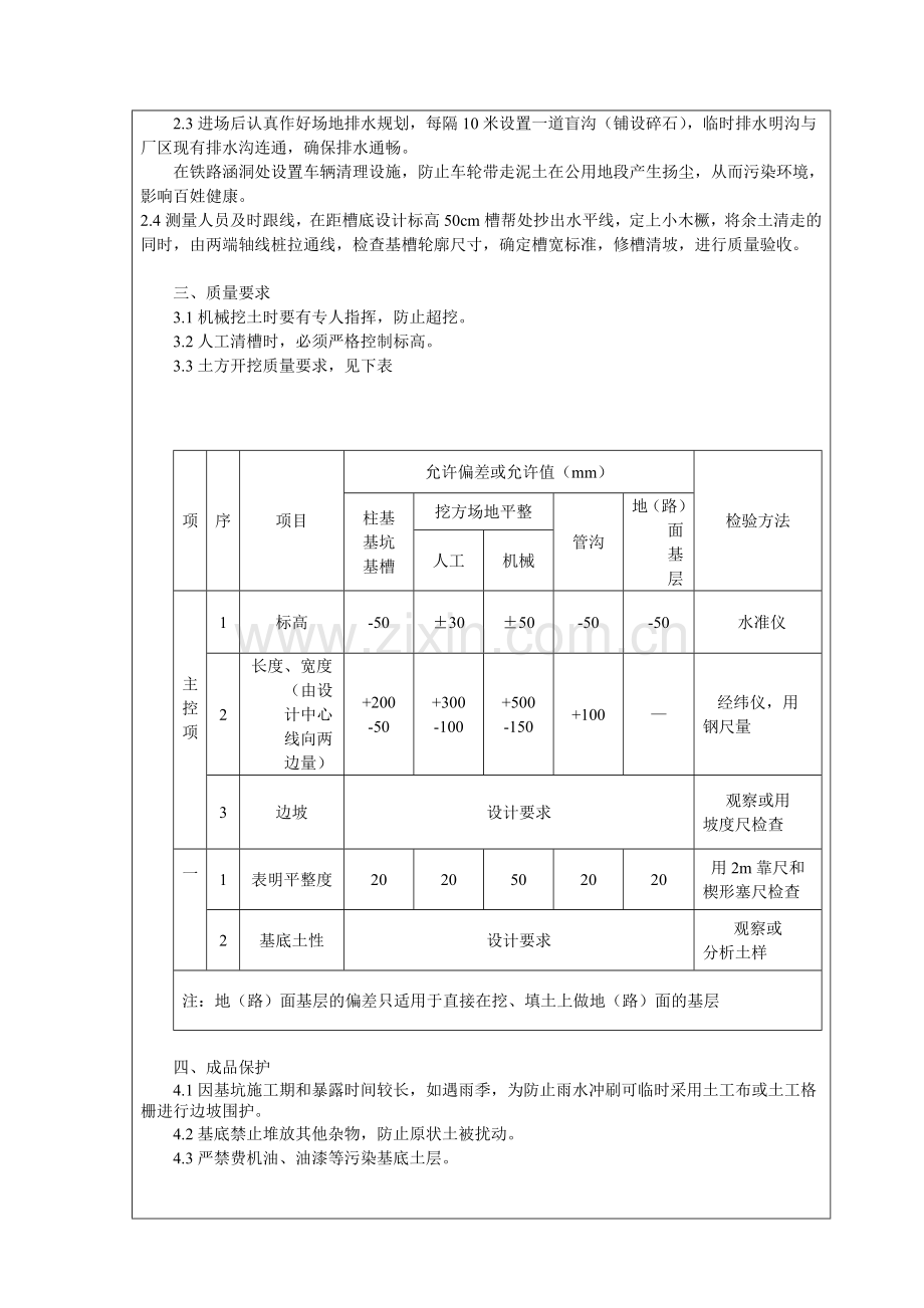 技术交底记录-土方开挖.doc_第2页