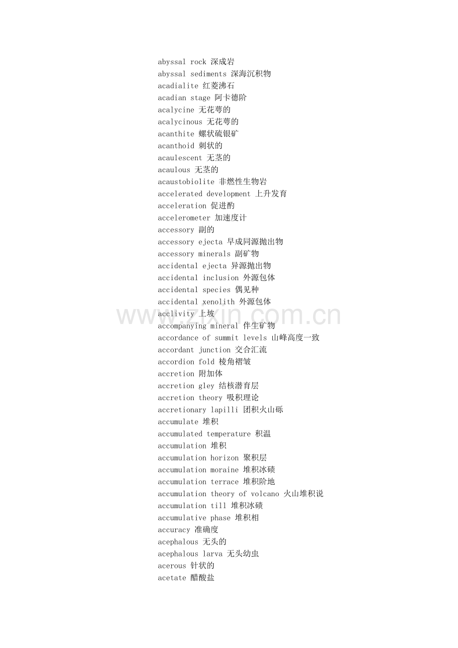 tx地质专业英语词汇资料.doc_第3页