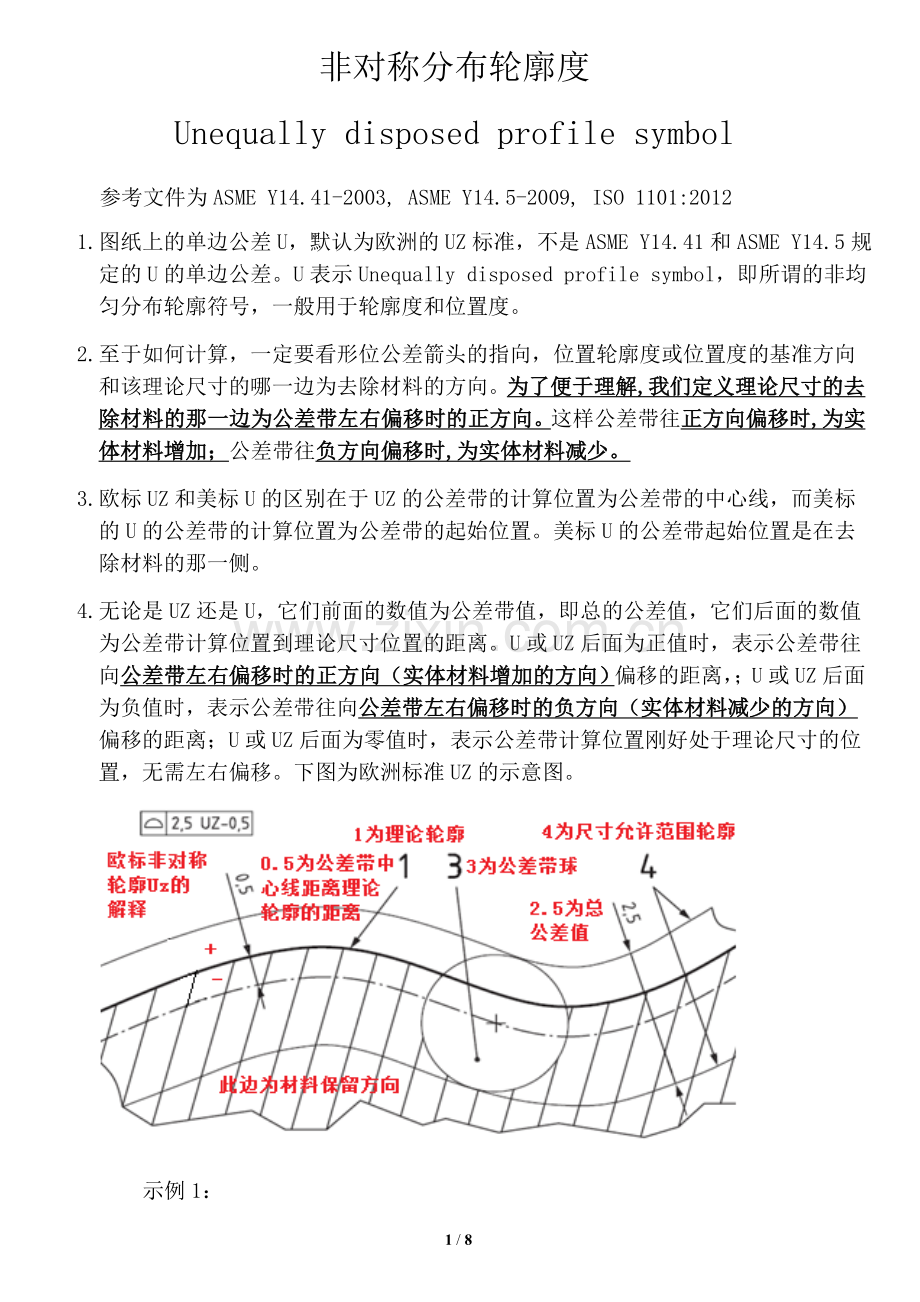 非对称分布轮廓度公差U解释讲解学习.doc_第1页