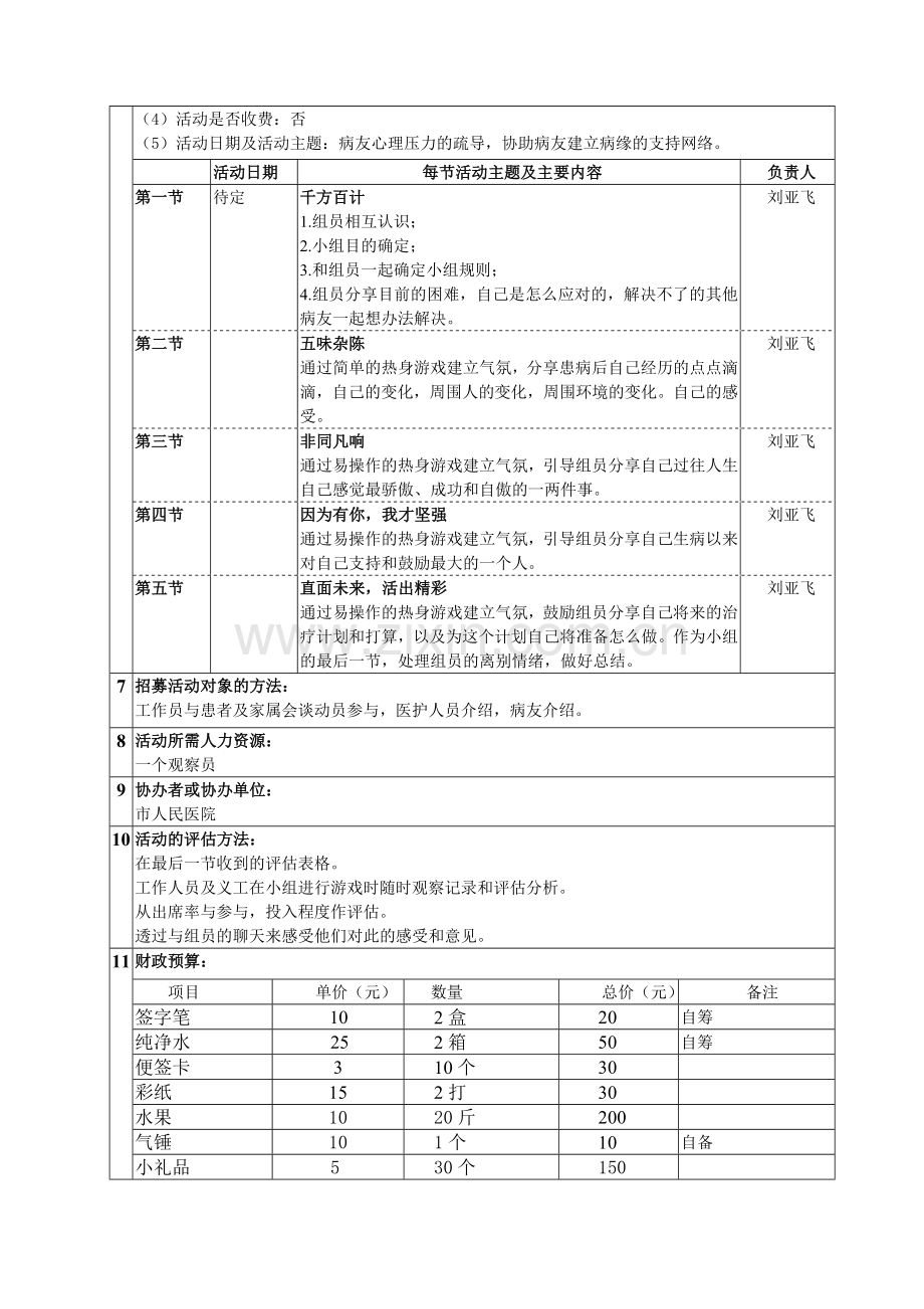 医务社工小组活动策划书.doc_第2页