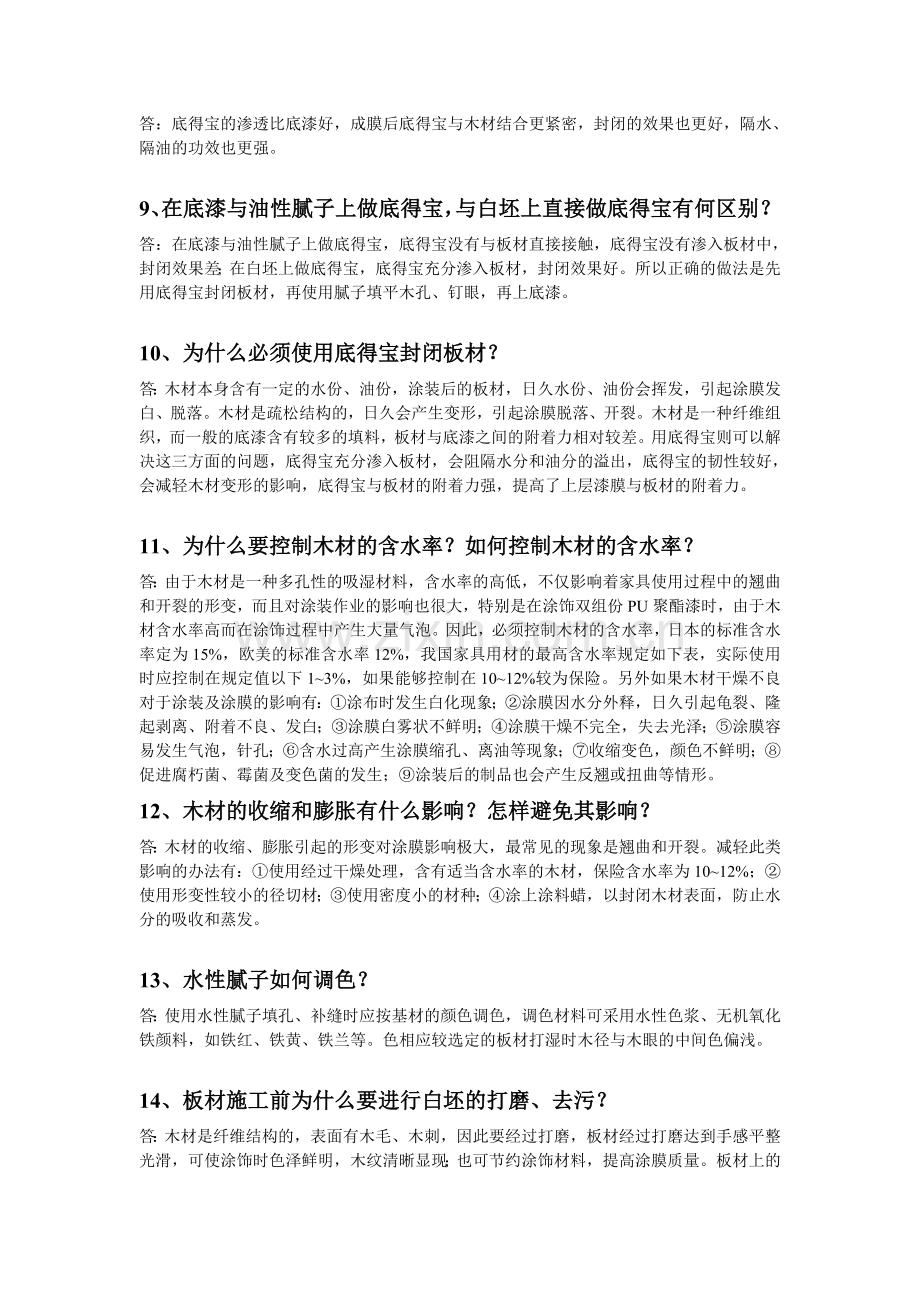 涂料施工前板材处理与注意.doc_第2页