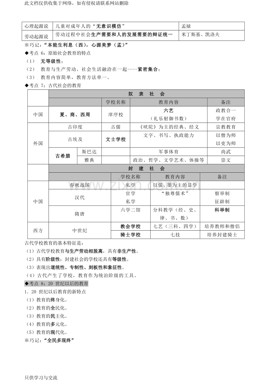 中学教育知识与能力考点大总结【打印版】说课讲解.doc_第2页