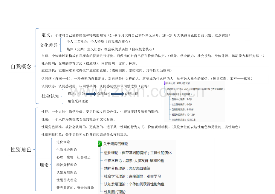 思维导图(发展心理学--主要内容思维导图)资料.doc_第2页
