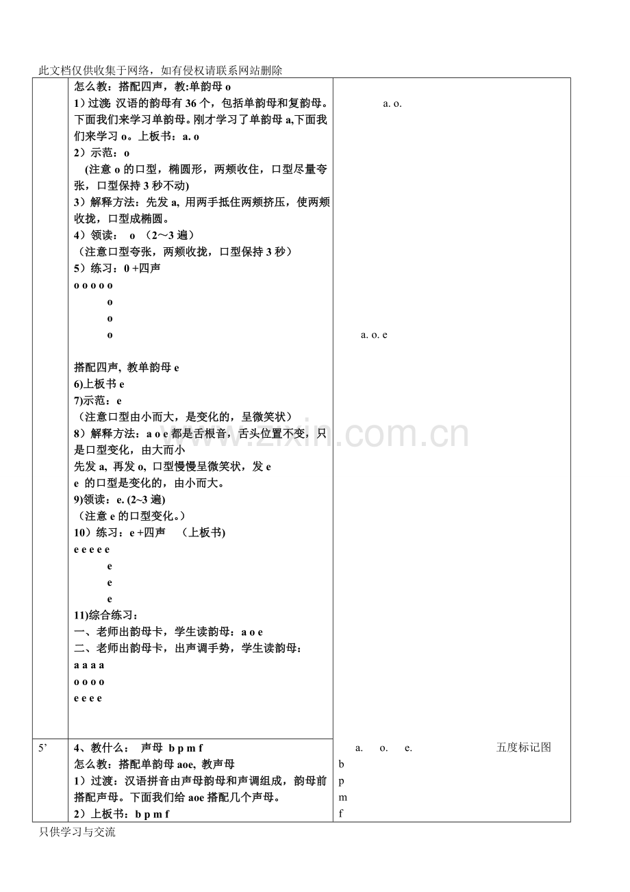 对外汉语教案设计试讲教案6拼音教案上课讲义.doc_第3页