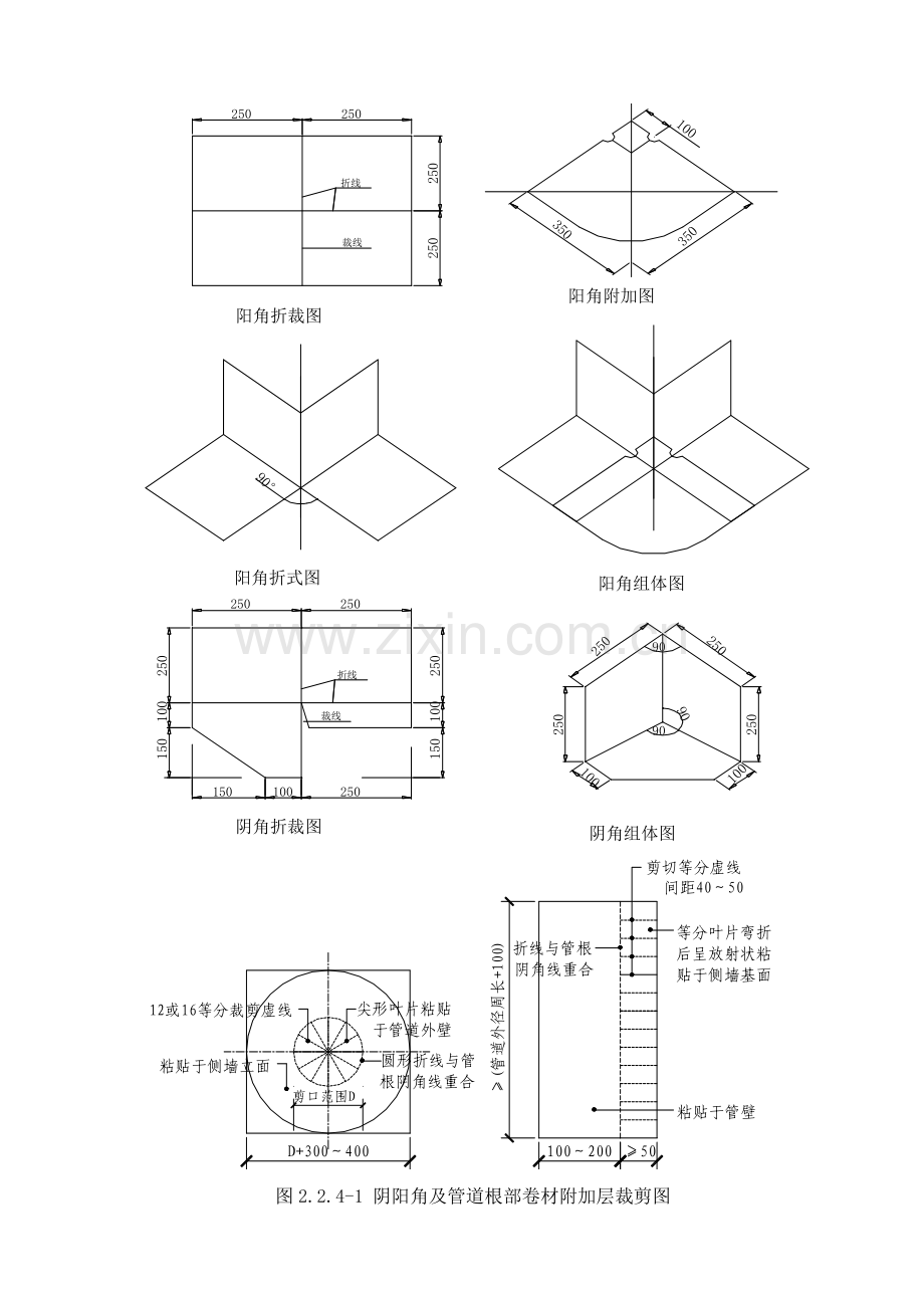 zh屋面板岩sbs改性沥青卷材防水层热熔法施工工艺标准资料.doc_第3页