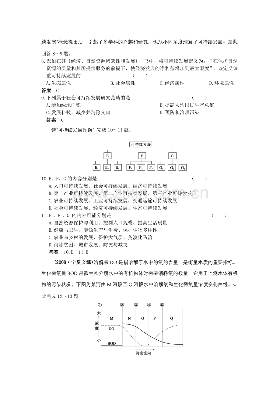 【地理】决战高考之精题精练：22-人类与地理环境的协调发展(二)收集资料.doc_第2页