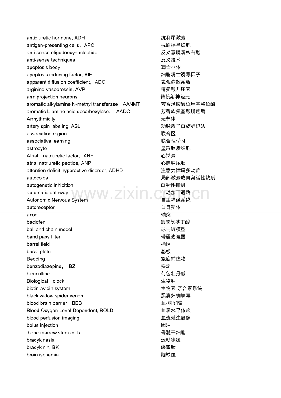 神经科学中英文词汇.doc_第2页