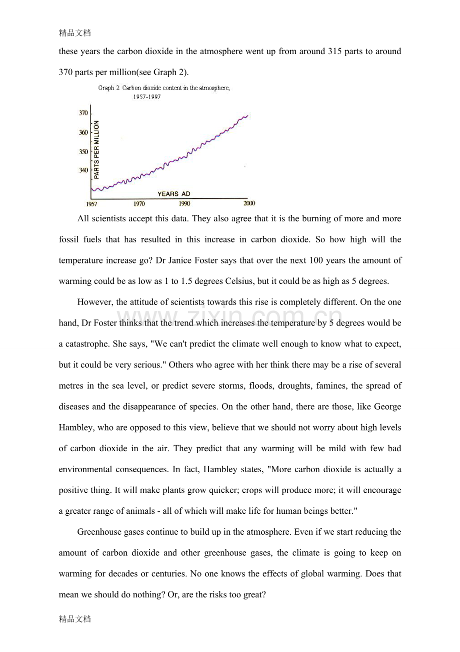 The-earth-is-becoming-warmer-but-does-it-matter资料.doc_第2页