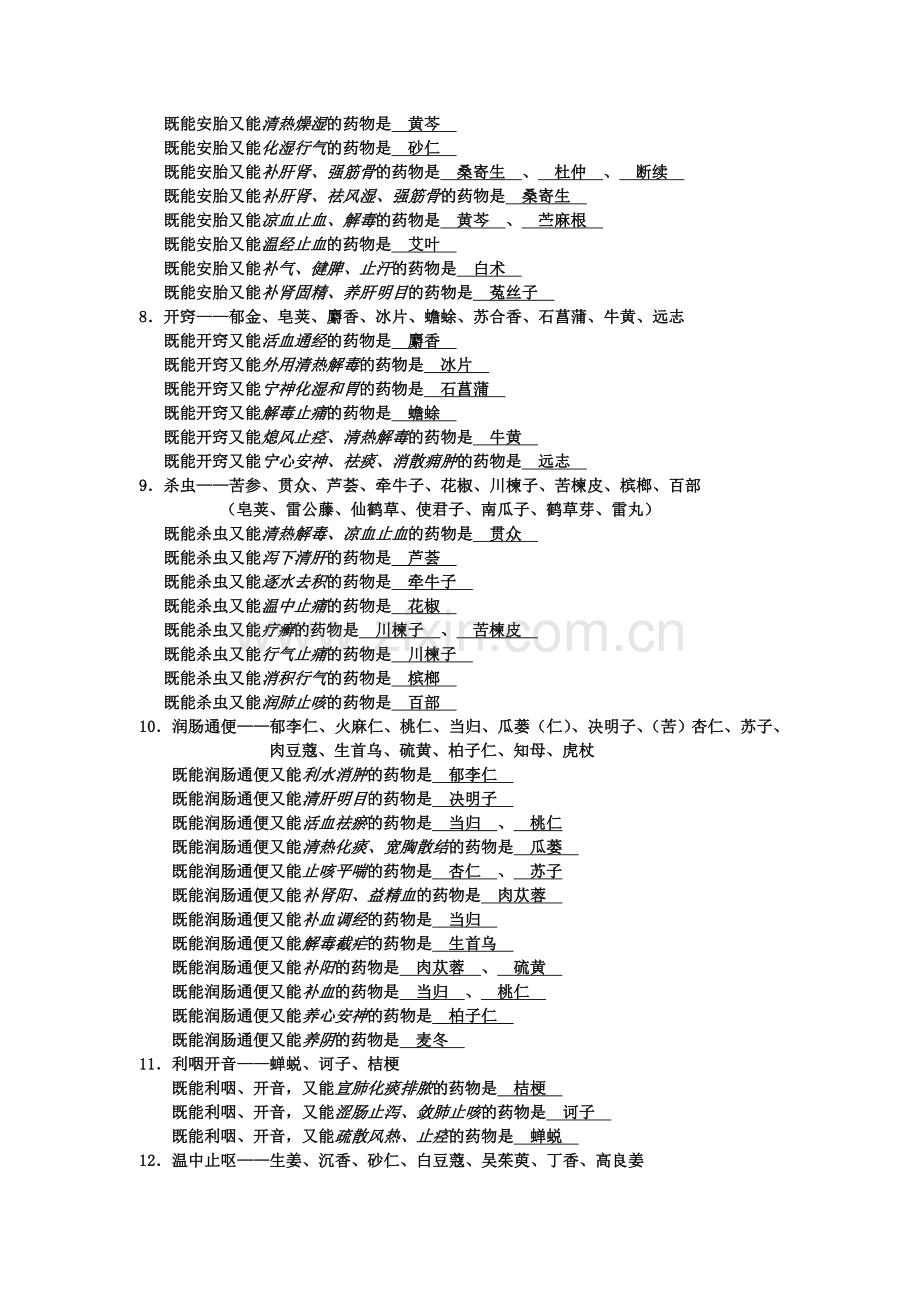 中药学整理.doc_第2页