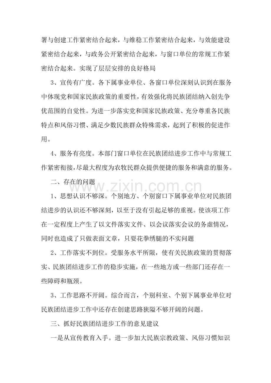 关于民族团结进步活动调研报告.doc_第2页