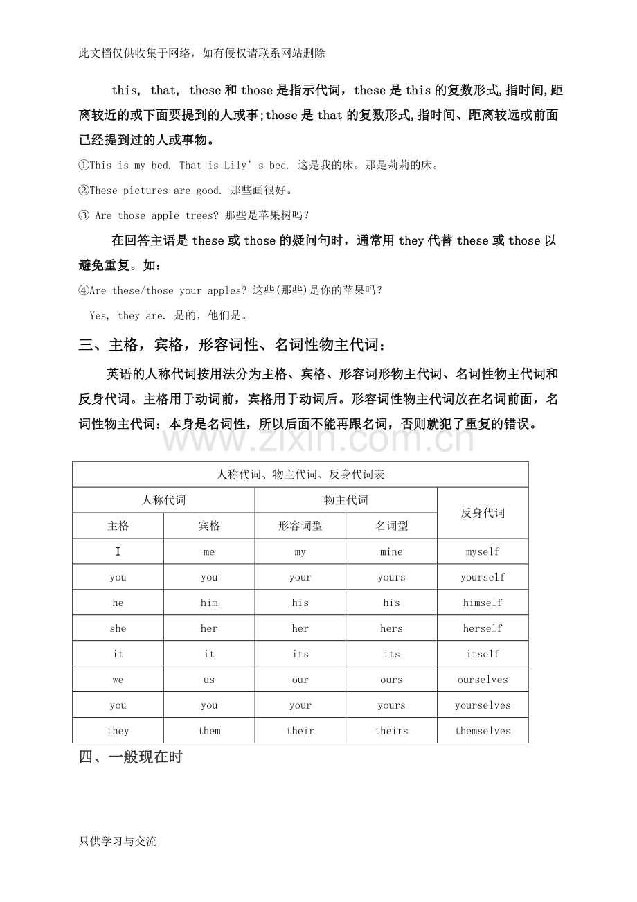 初一英语上册期中复习知识点整理演示教学.doc_第2页