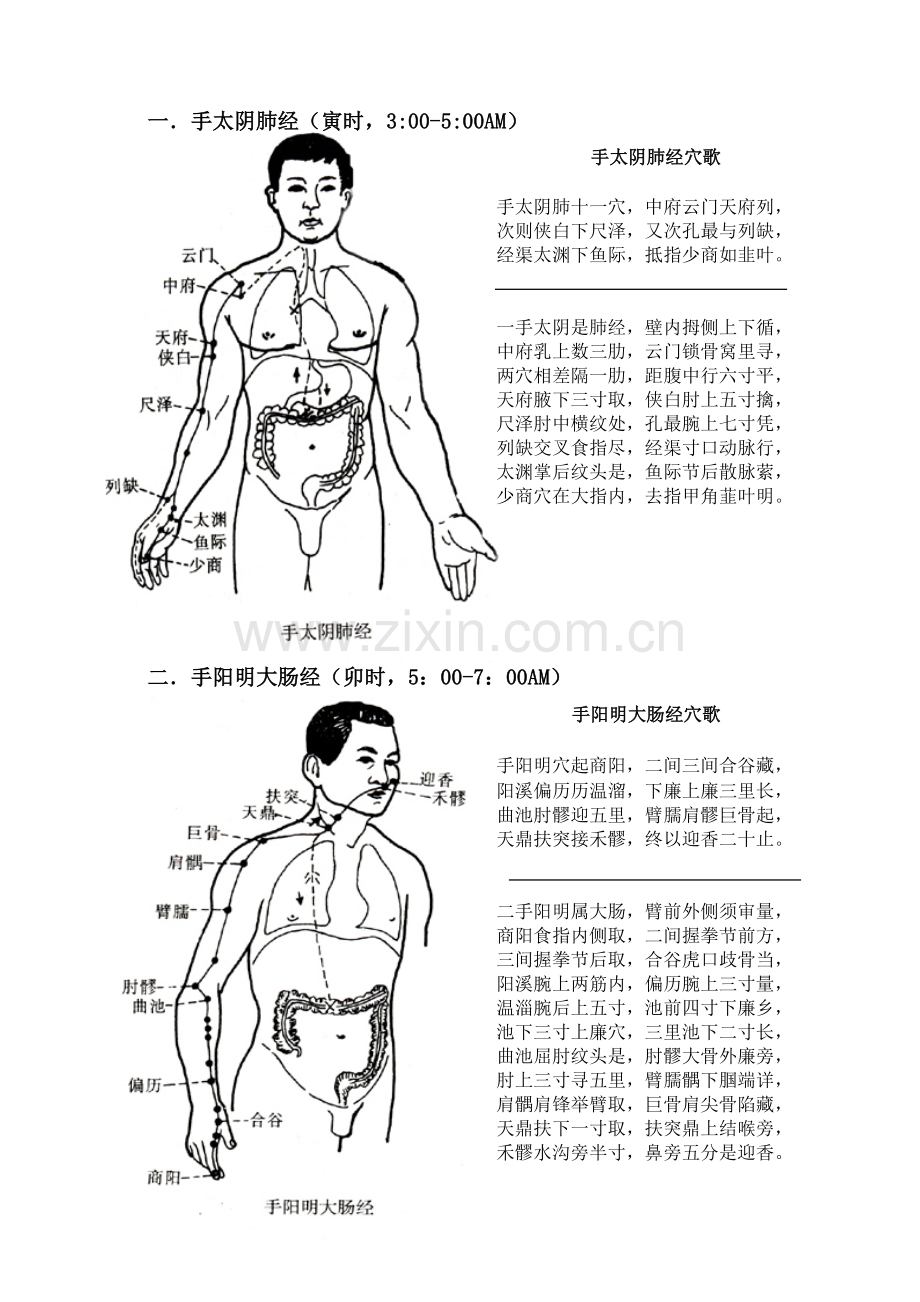 经络穴位图示歌诀.doc_第1页