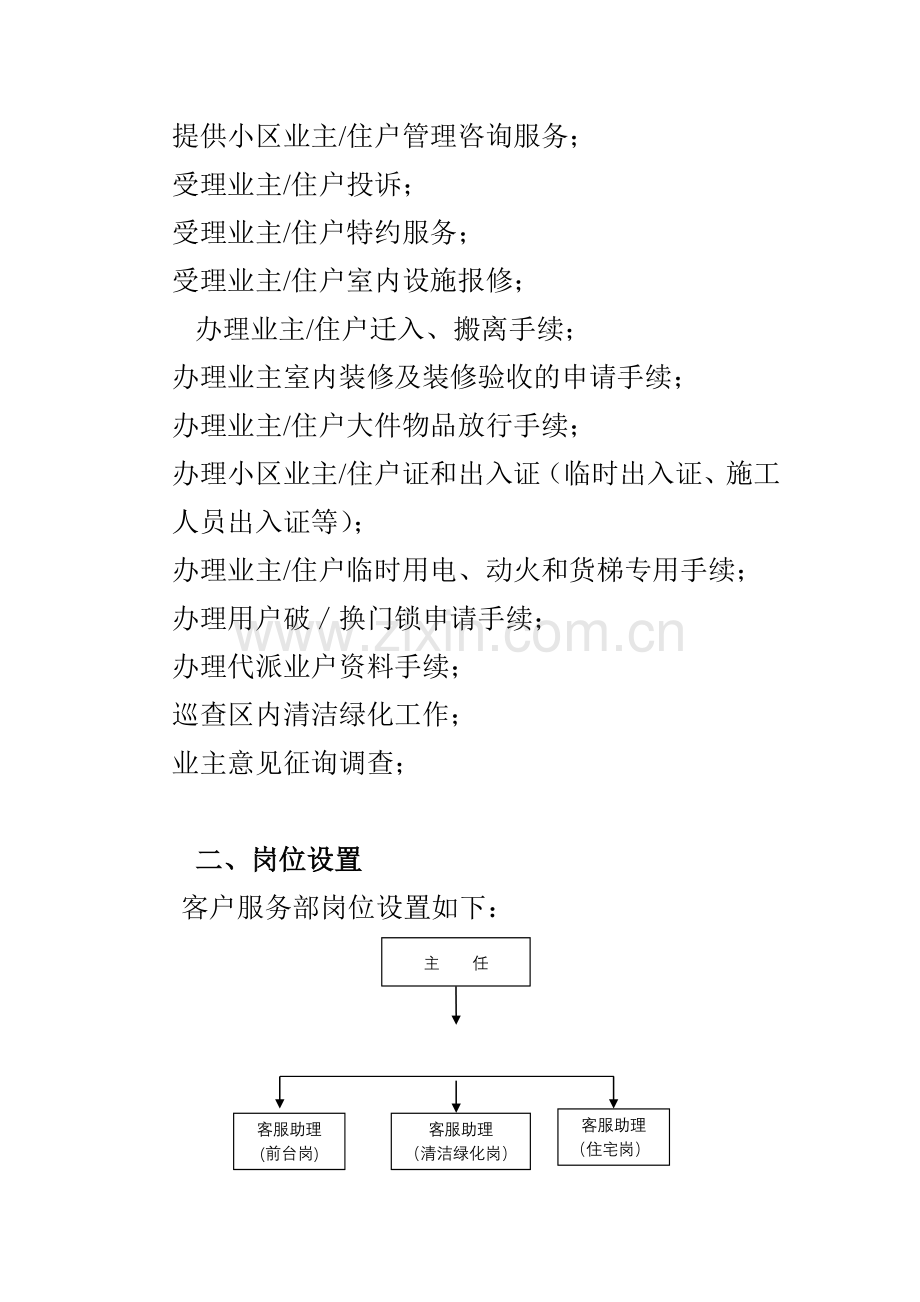 XX酒店物业山水庭苑管理处客户服务部工作手册(DOC-16页)汇编.doc_第2页