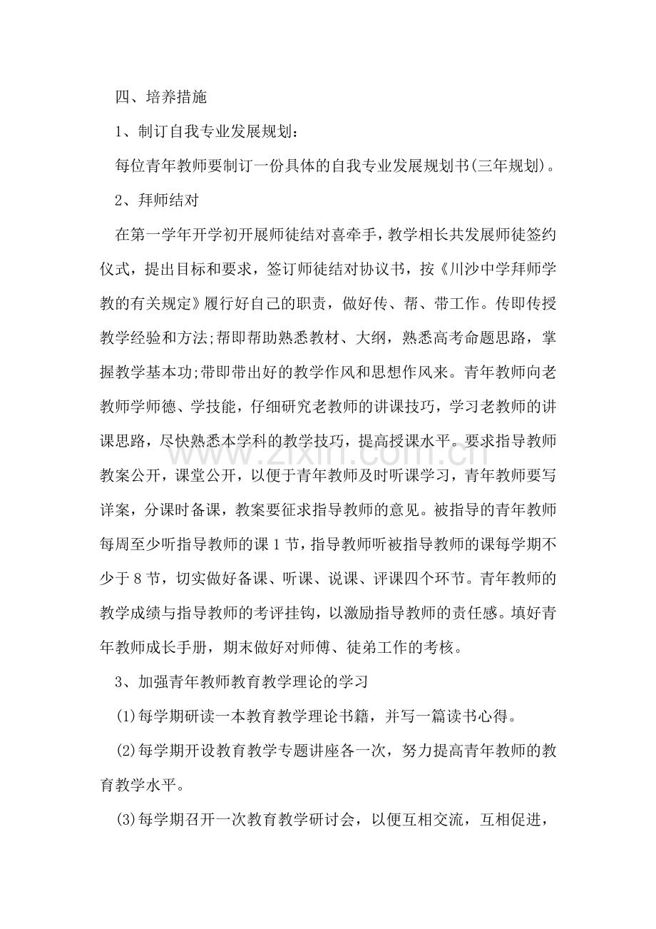 青年教师培养计划.doc_第2页