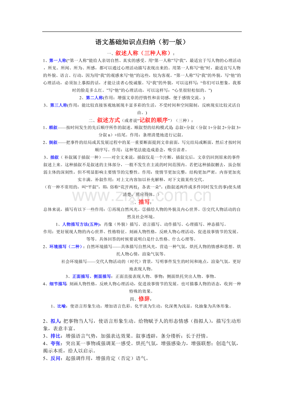 七年级语文作文总结-用备课讲稿.doc_第1页