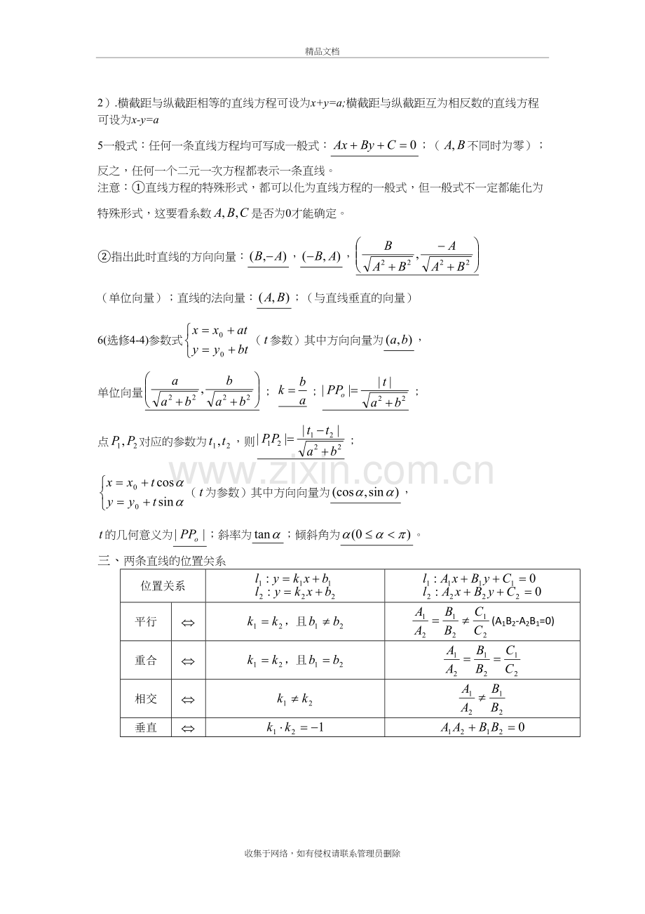 高中数学解析几何知识点总结大全教学文稿.doc_第3页