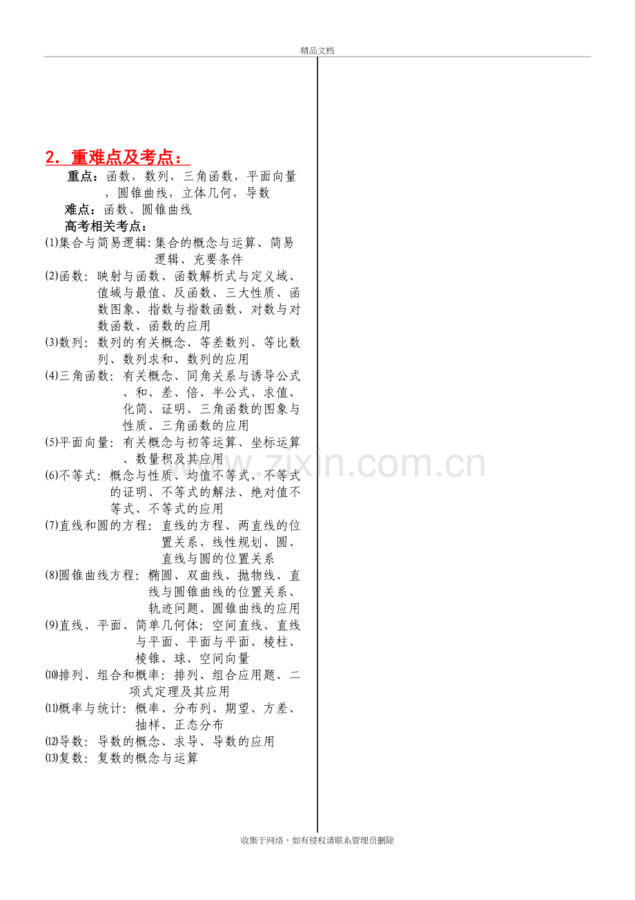 高中数学必修+选修全部知识点精华归纳总结培训资料.doc_第3页