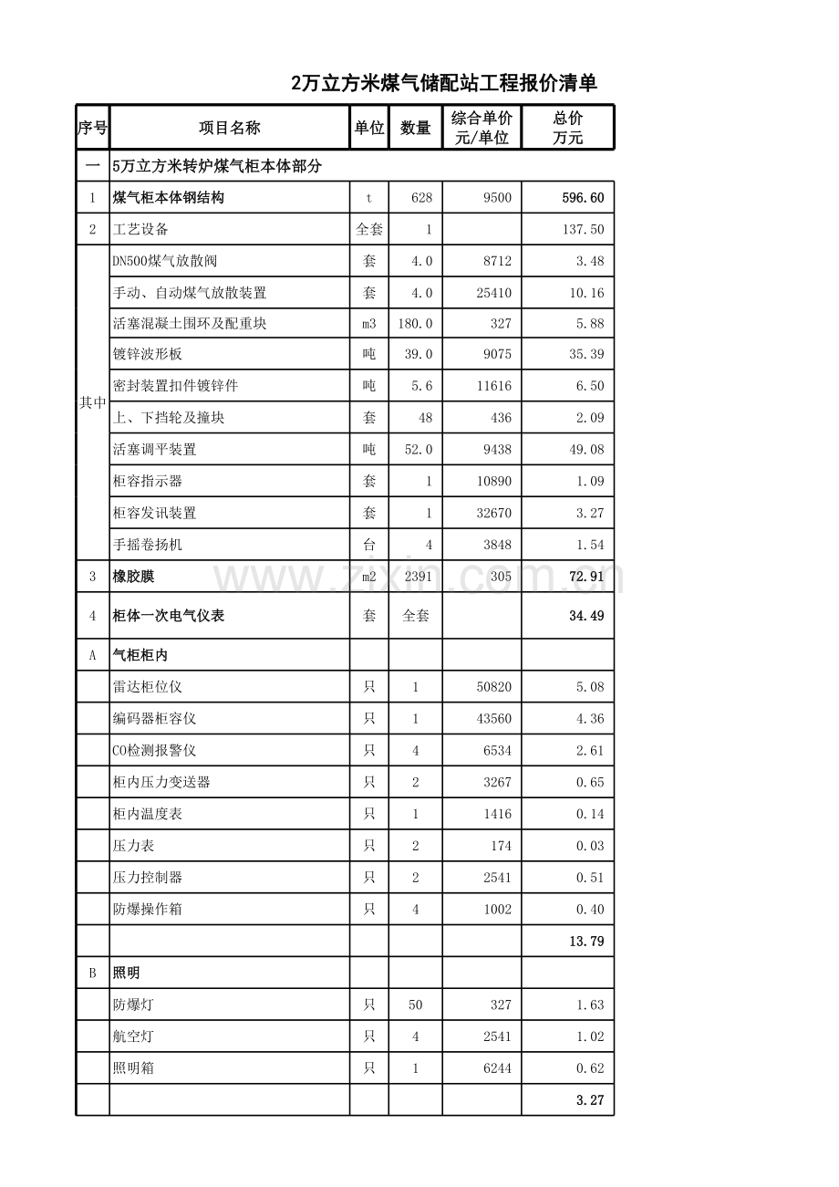 煤气柜教学文稿.xls_第1页