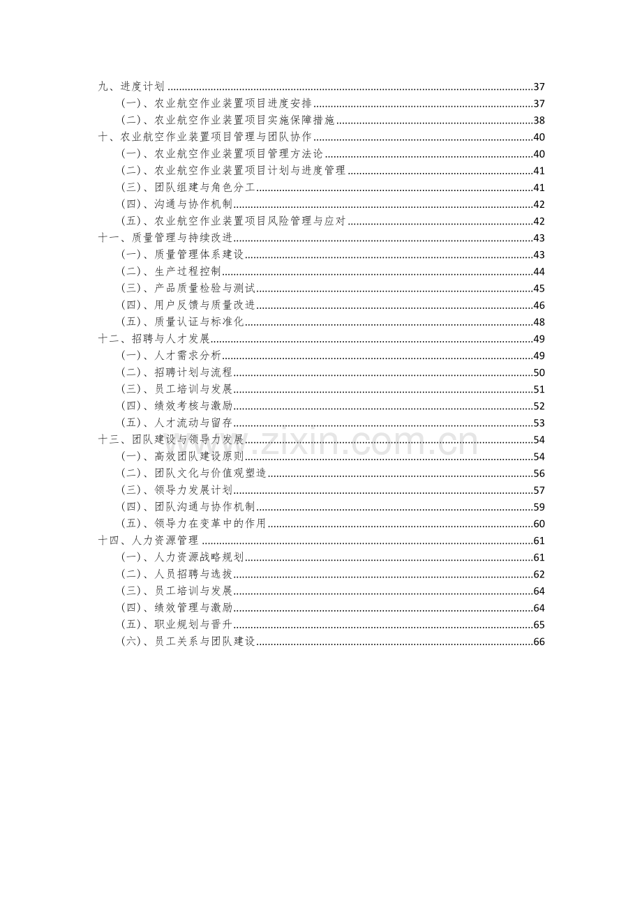 2024年农业航空作业装置项目投资分析及可行性报告.docx_第3页