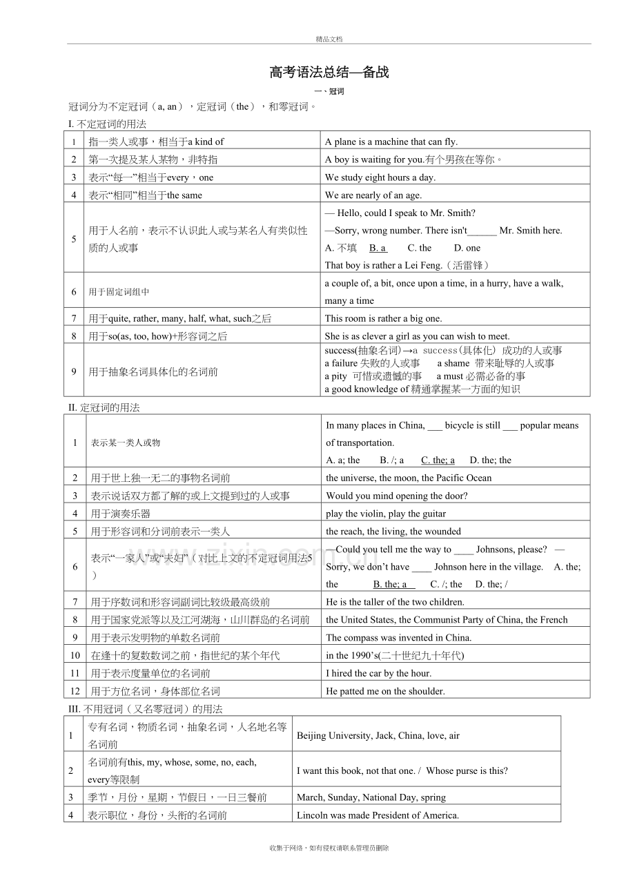 2019高考英语语法总结大全培训资料.doc_第2页