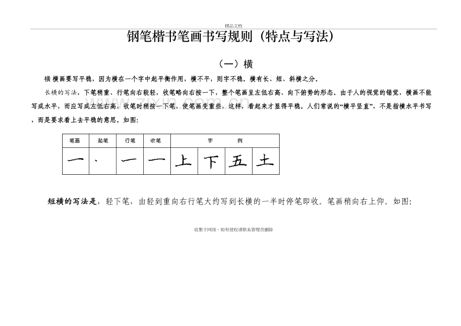 汉字基本笔画特点与写法doc资料.doc_第2页