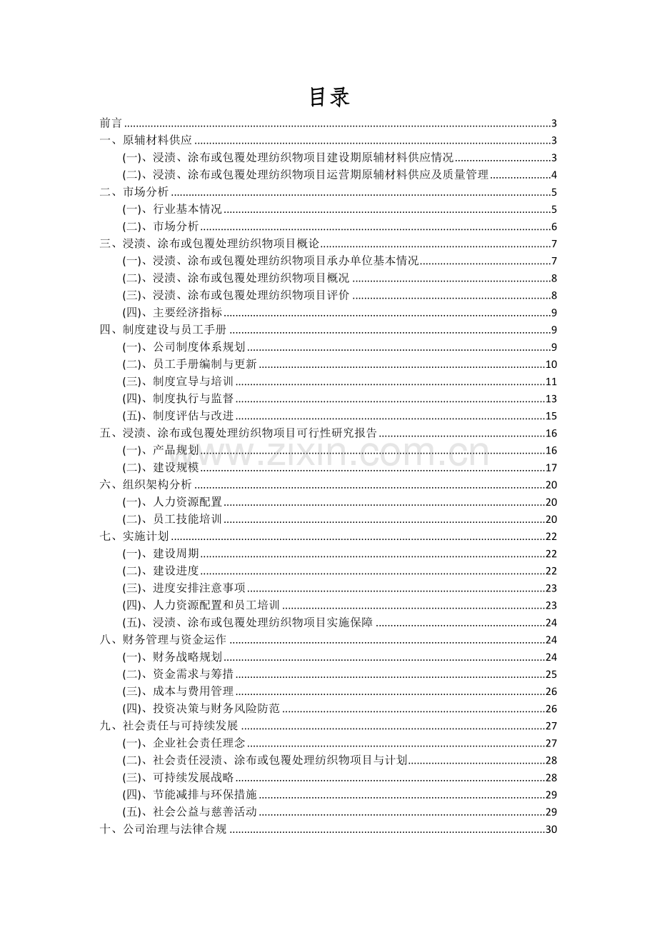 2024年浸渍、涂布或包覆处理纺织物项目深度研究分析报告.docx_第2页