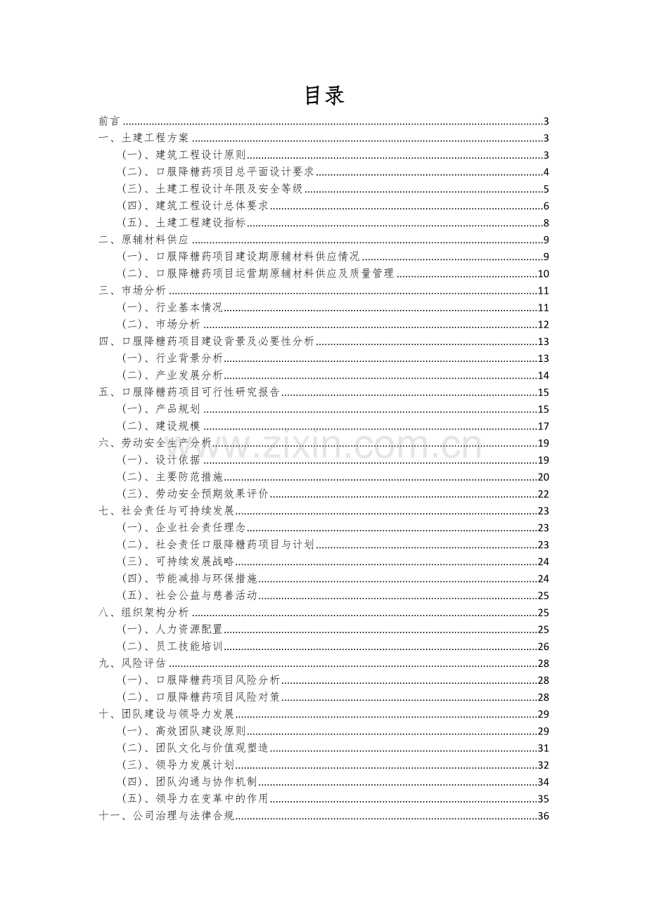 2024年口服降糖药项目可行性分析报告.docx_第2页