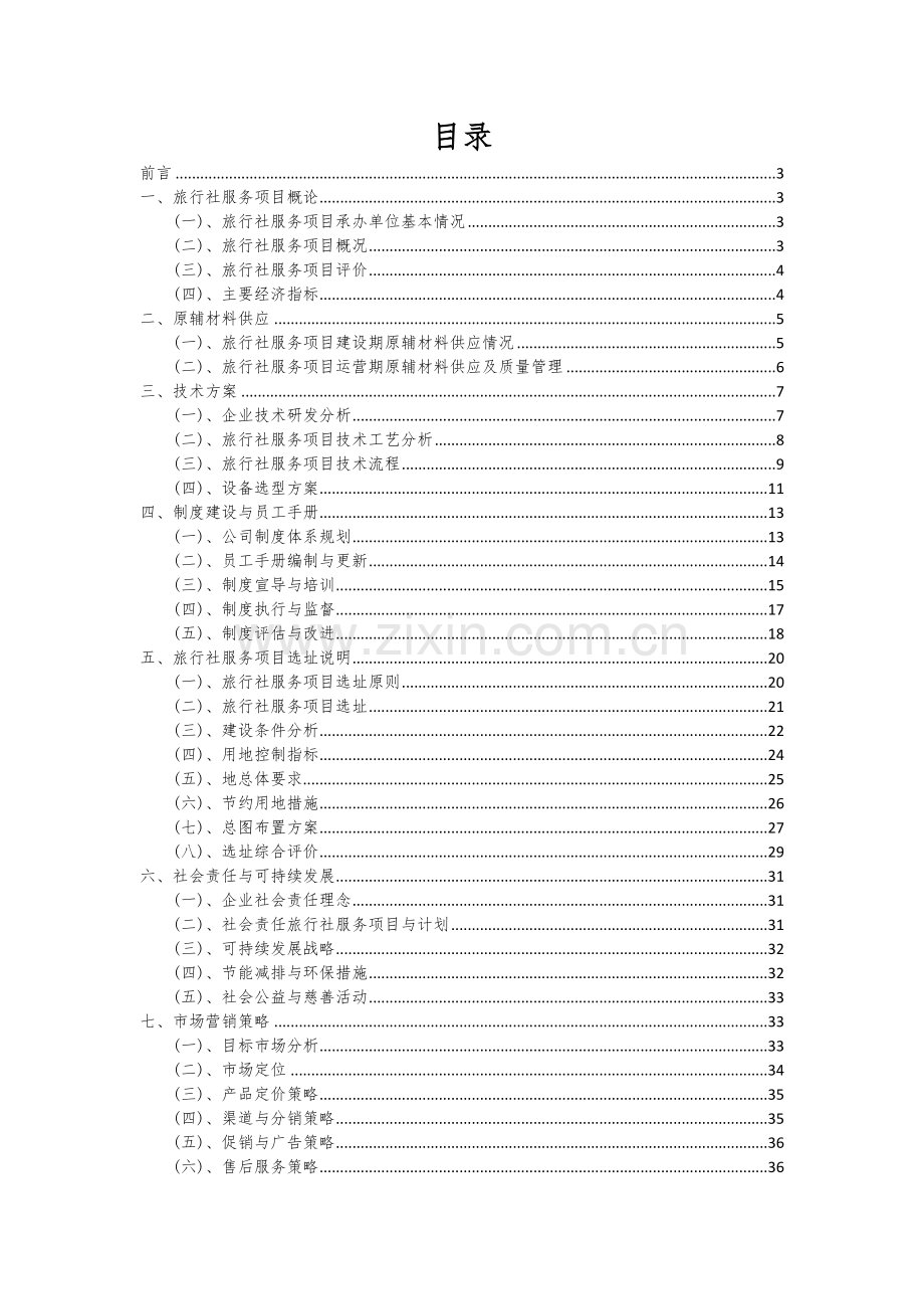 2024年旅行社服务项目投资分析及可行性报告.docx_第2页