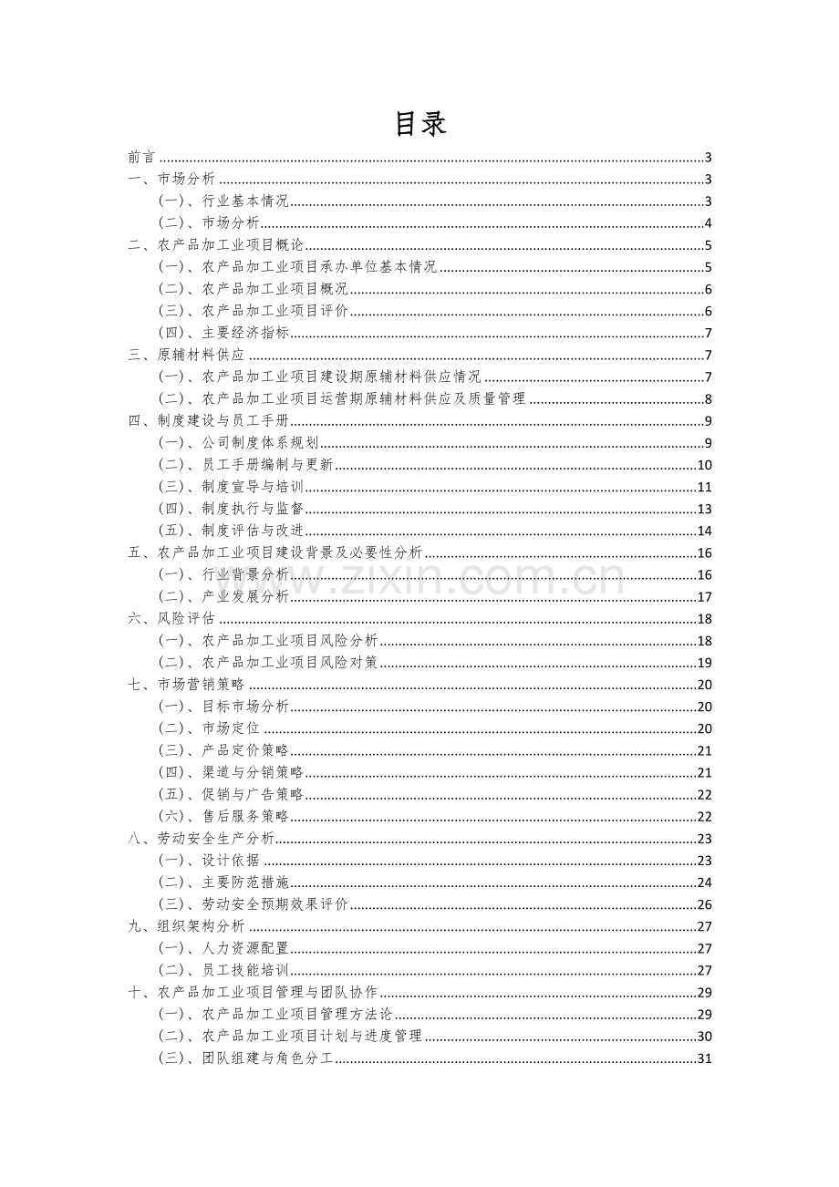 2024年农产品加工业项目深度研究分析报告.docx_第2页