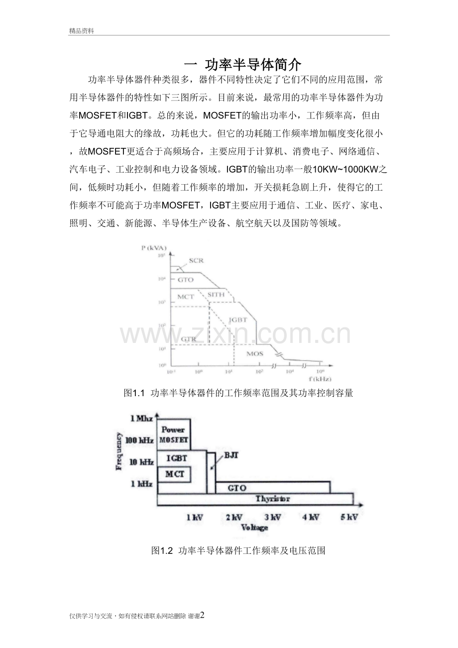 功率器件简要介绍讲课讲稿.doc_第2页