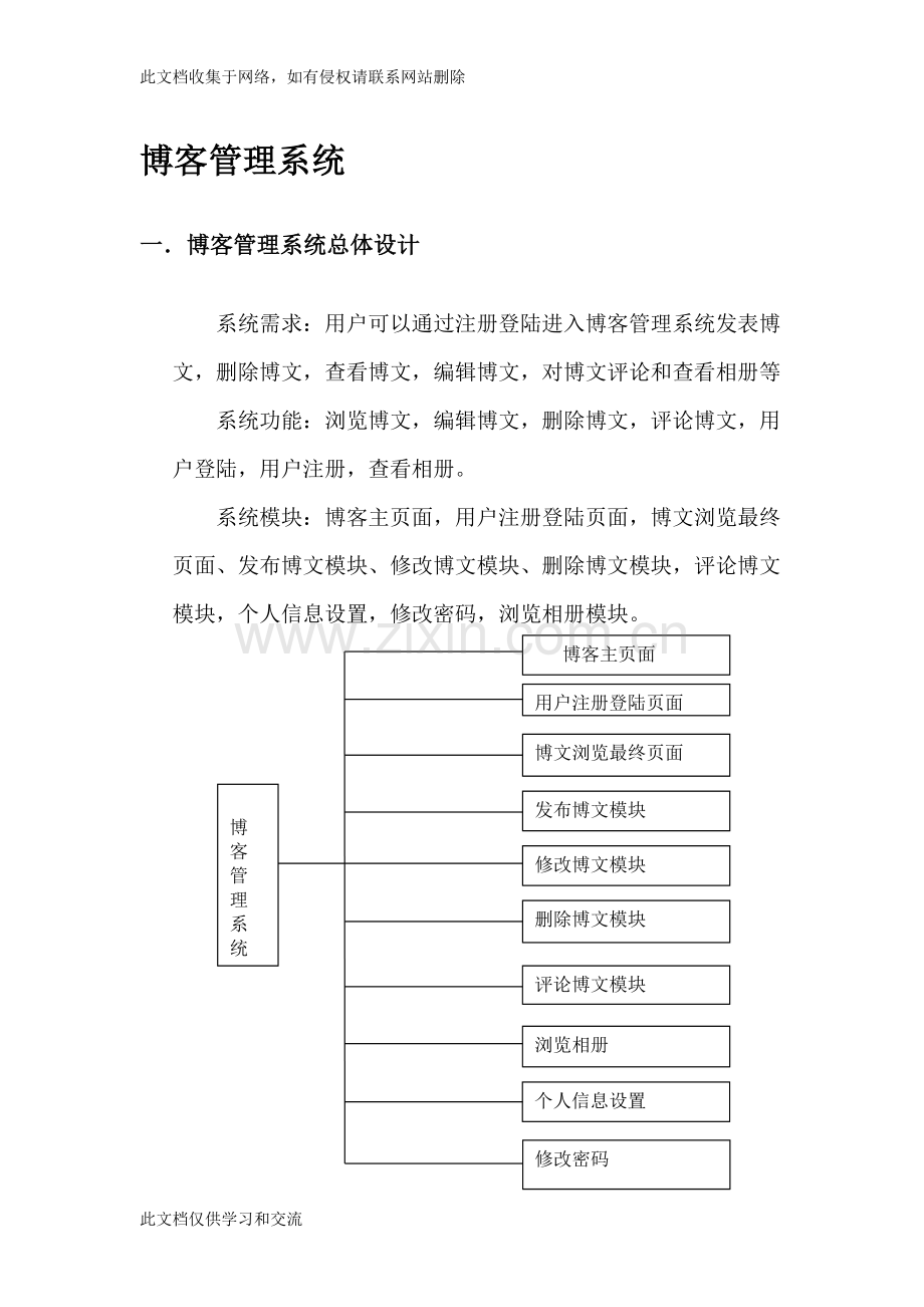 实现博客管理系统复习课程.docx_第1页