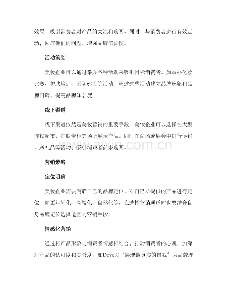 美妆行业营销方案.docx_第2页