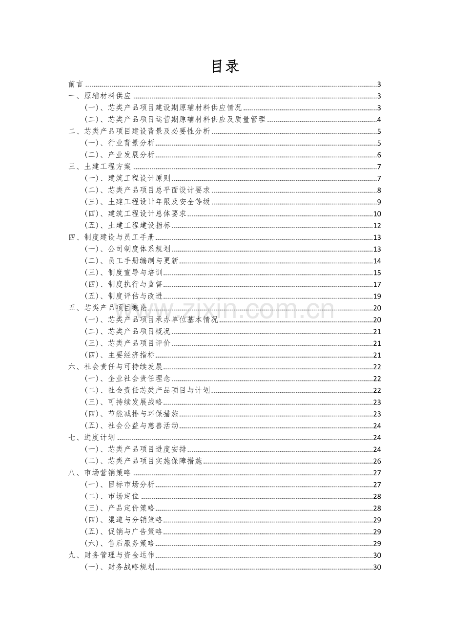 2024年芯类产品项目可行性分析报告.docx_第2页