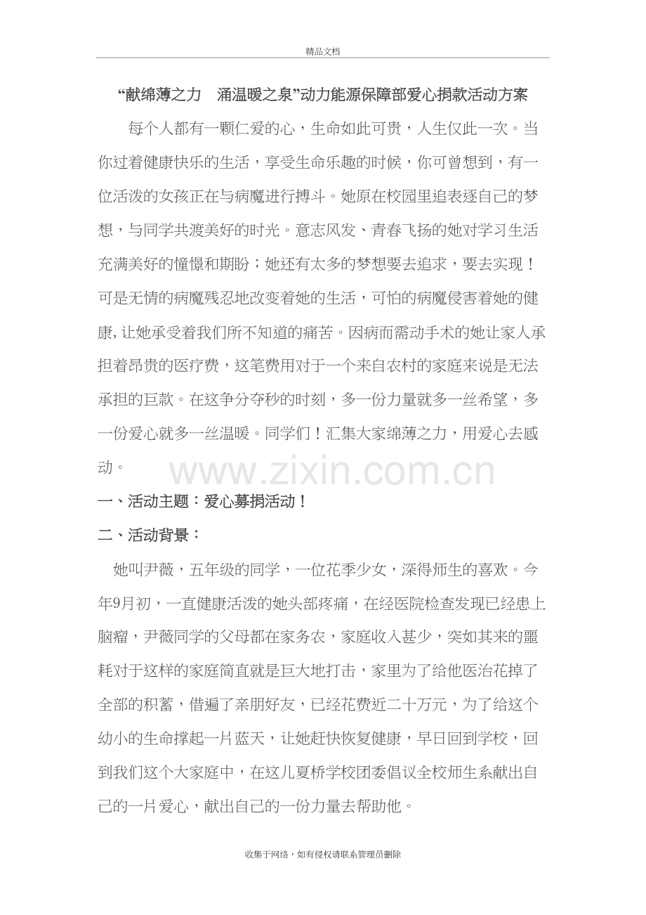 爱心捐款活动方案复习过程.doc_第2页