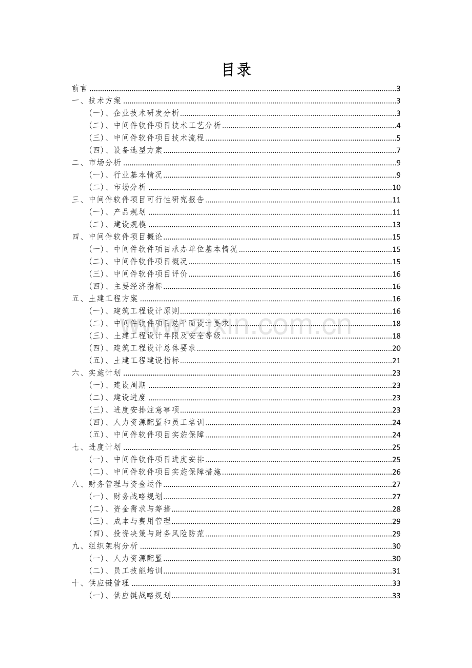 2024年中间件软件项目可行性研究报告.docx_第2页